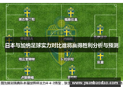 日本与加纳足球实力对比谁将赢得胜利分析与预测