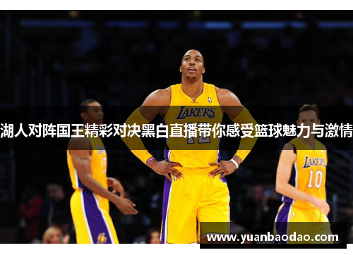 湖人对阵国王精彩对决黑白直播带你感受篮球魅力与激情